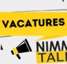 Vacatures Nimma Talks 2024