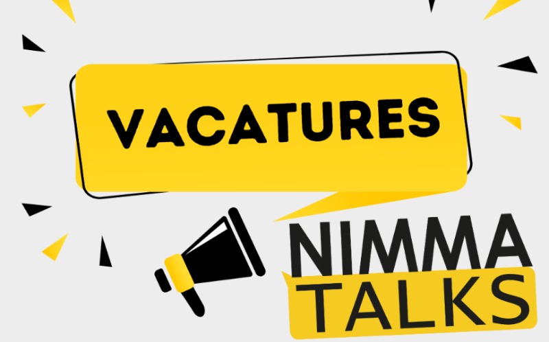 Vacatures Nimma Talks 2024